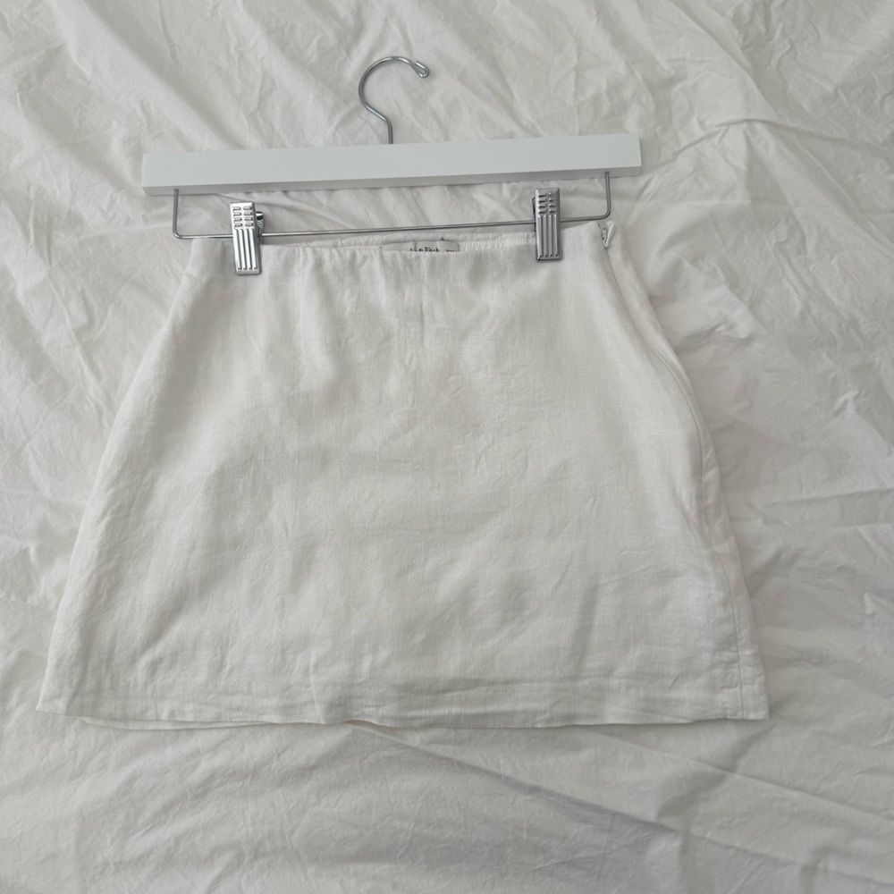Abercrombie & Fitch white linen skirt size xxs